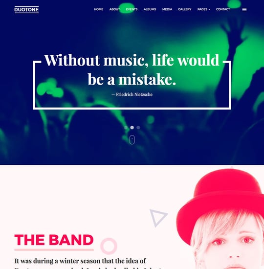 Duotone Template Thumbnail Preview