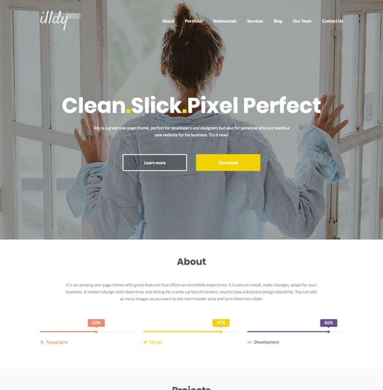 Illdy Template Thumbnail Preview