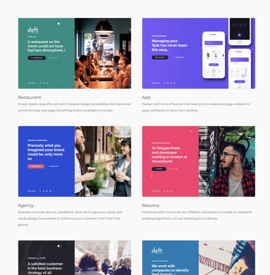 Deft Template Thumbnail Preview