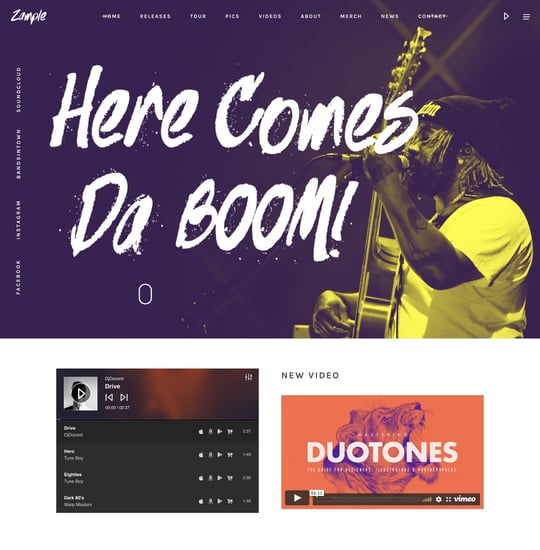 Zample Template Thumbnail Preview