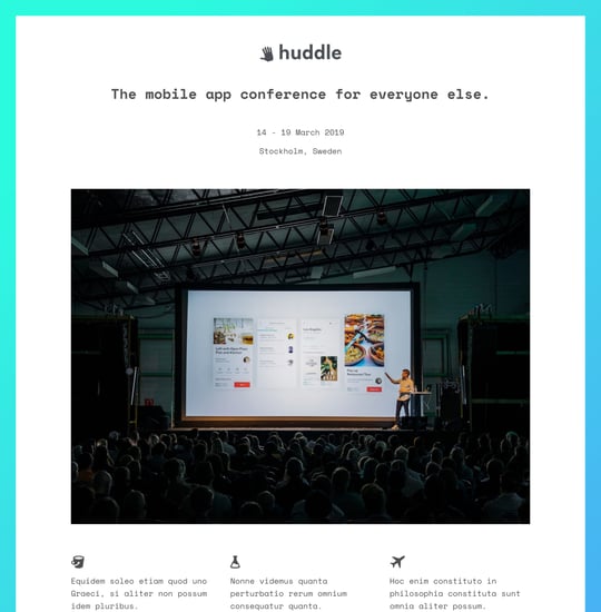 Huddle Template Thumbnail Preview
