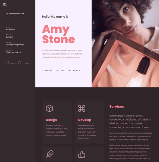 Volos Template Thumbnail Preview