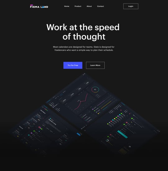 Speed of Thought Template Thumbnail Preview