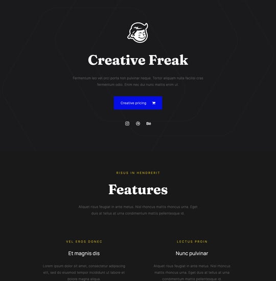 Creative Freak Template Thumbnail Preview