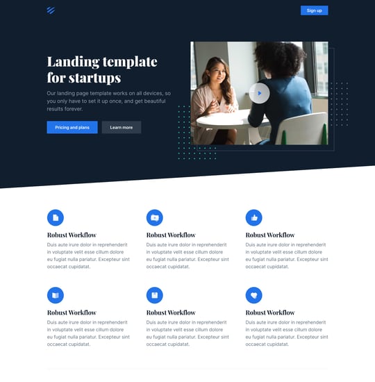 Tidy Template Thumbnail Preview