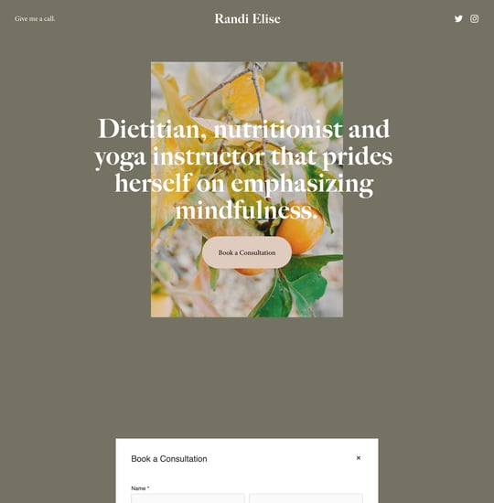 Randi Template Thumbnail Preview