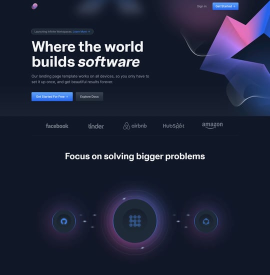 Neon Template Thumbnail Preview