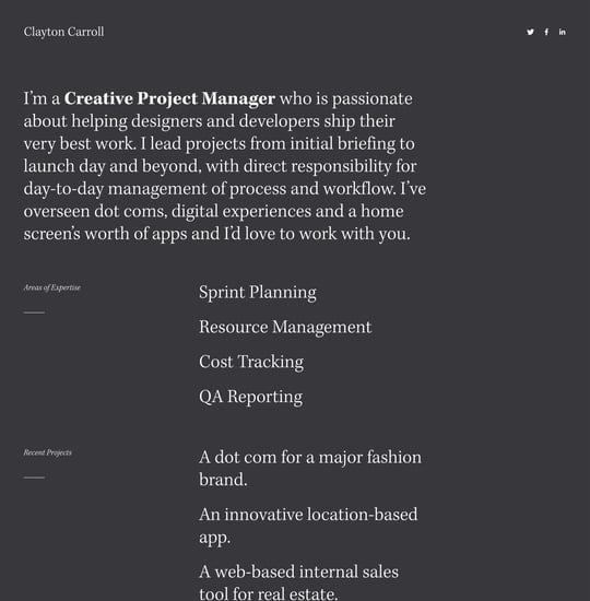 Carroll Template Thumbnail Preview