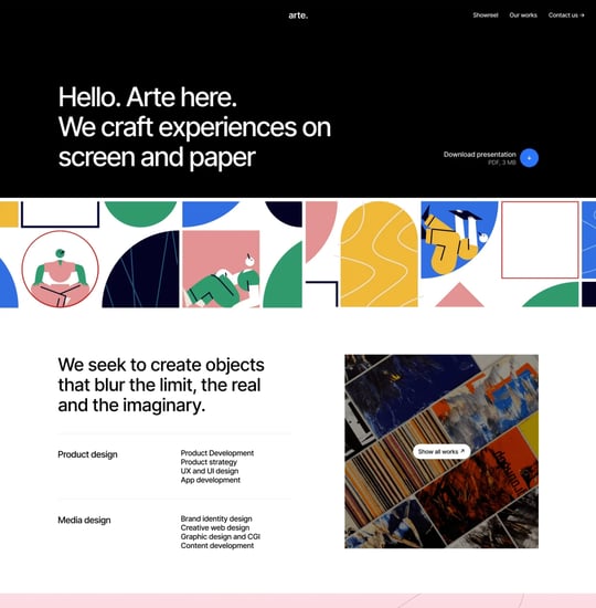 Arte Template Thumbnail Preview