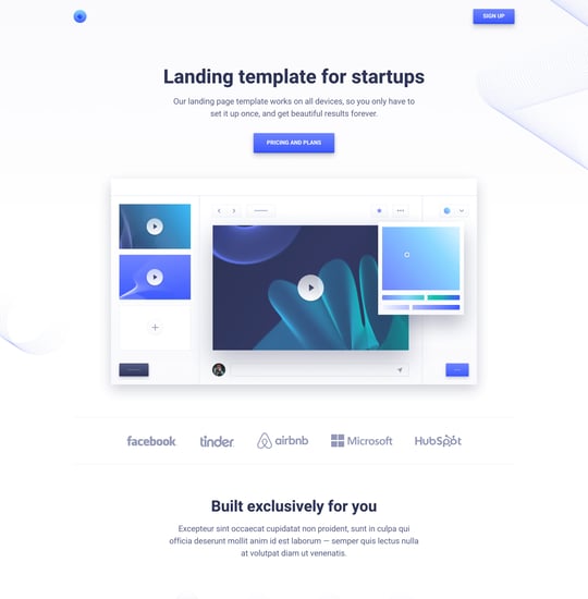 Surface Template Thumbnail Preview