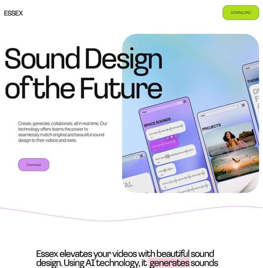 Essex Template Thumbnail Preview