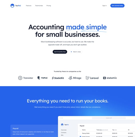 Salient Template Thumbnail Preview