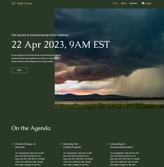 Bright Change Template Thumbnail Preview