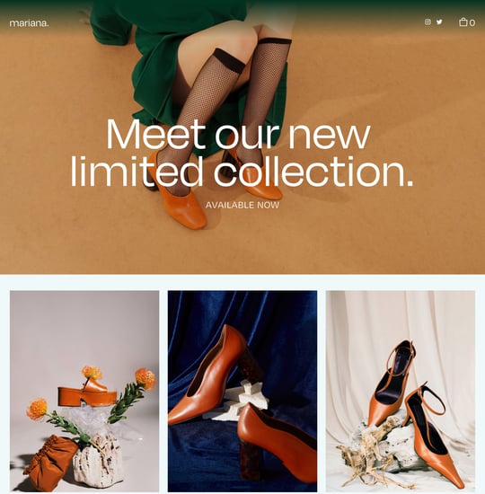 Mariana Template Thumbnail Preview