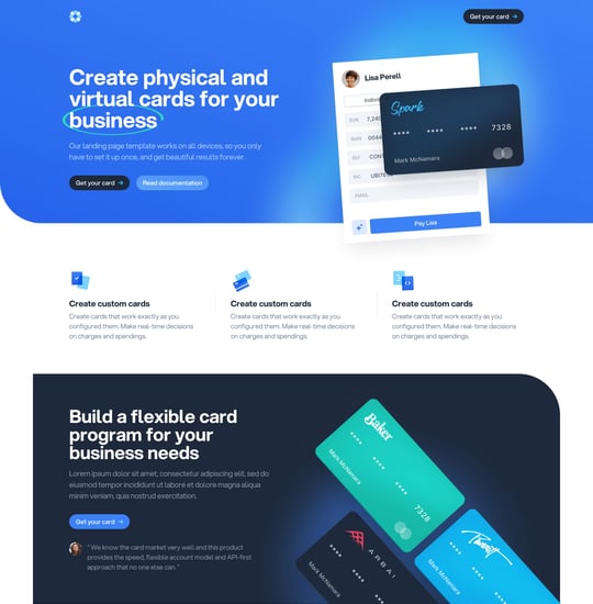 Fintech Template Thumbnail Preview