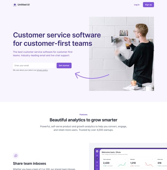 Untitled UI v5 Template Thumbnail Preview
