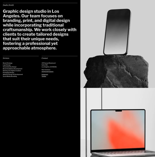 Zenith Template Thumbnail Preview