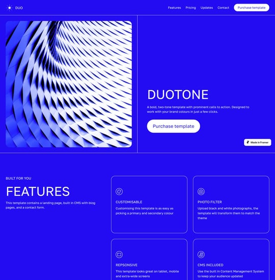 Duo Template Thumbnail Preview