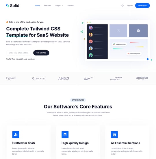 Solid Template Thumbnail Preview