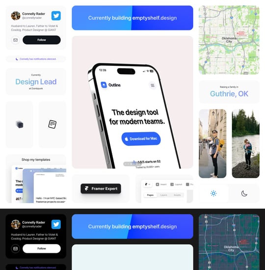BentoBox Template Thumbnail Preview