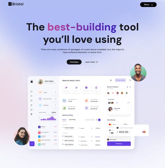 Bristol Template Thumbnail Preview