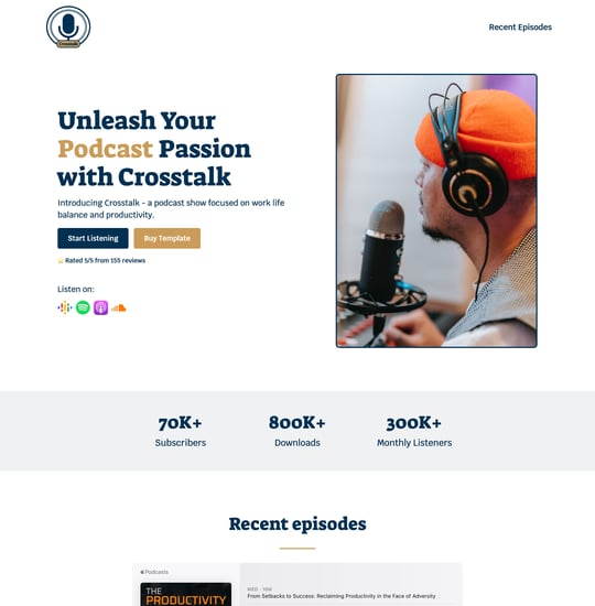Crosstalk Template Thumbnail Preview