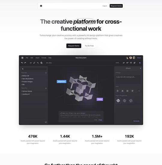 Gray Template Thumbnail Preview