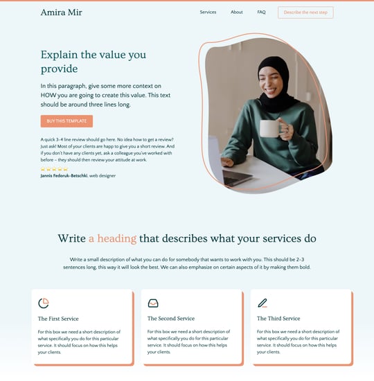 Calgary Template Thumbnail Preview