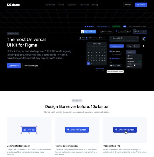 Universal Template Thumbnail Preview