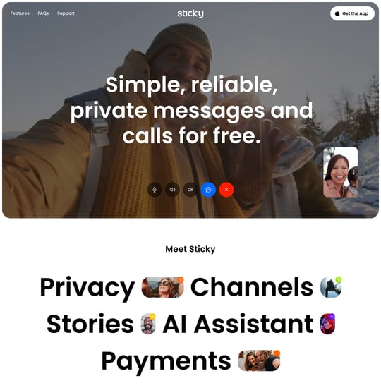 Sticky Template Thumbnail Preview