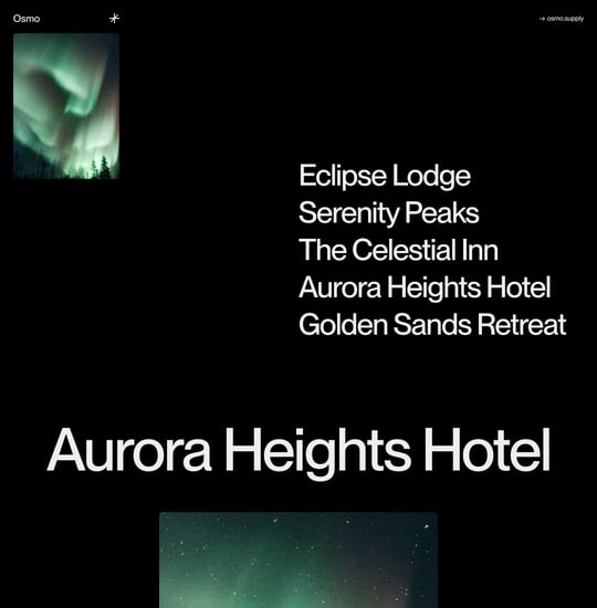 Osmo GSAP Gallery Template Thumbnail Preview