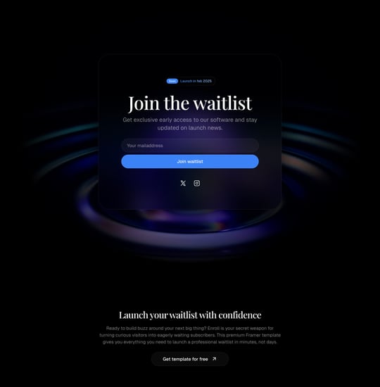 Enroll Template Thumbnail Preview