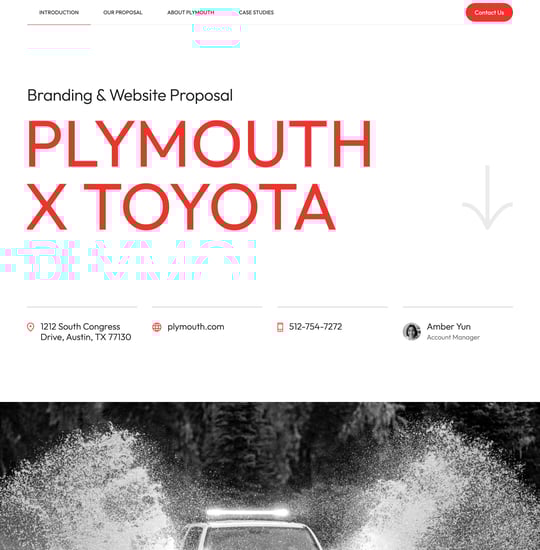 Plymouth Proposal Template Thumbnail Preview