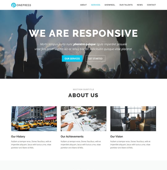 OnePress Template Thumbnail Preview