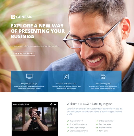 R.Gen Template Thumbnail Preview