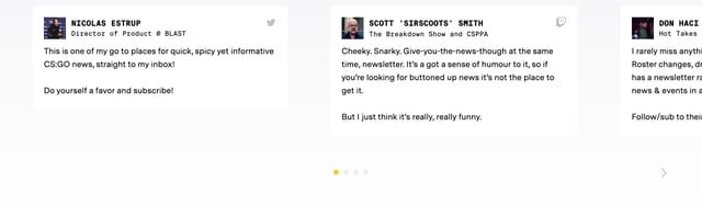 tl;dr Testimonial Slider Preview
