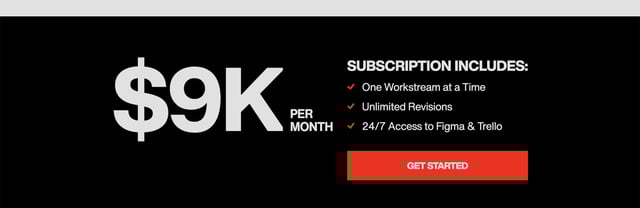 Daas Good Pricing Table Preview