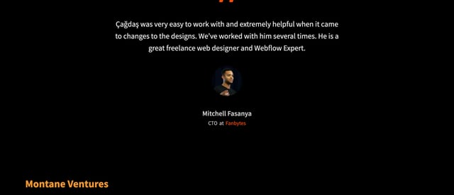 Cagdas Unal Testimonials Preview