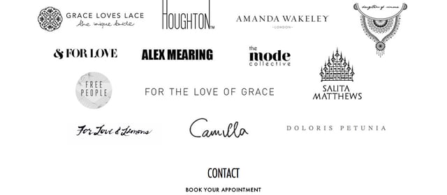 The Wild Romantic Client Logo Grid Preview