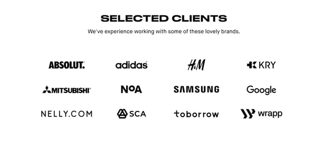 Studio Valido Client Logo Grid Preview