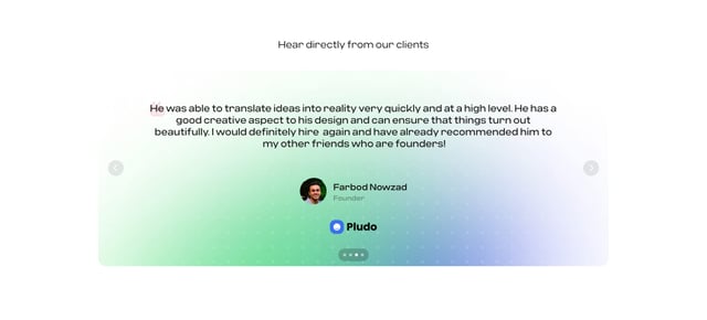 DesignPixil Testimonial Slider Preview