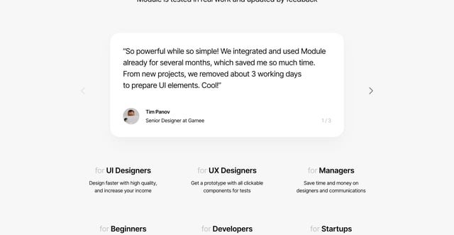 Module v2 Testimonial Slider Preview