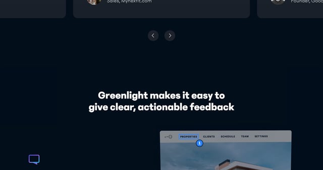 Greenlight Testimonial Slider Preview