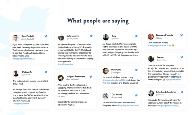 Designing User Interfaces Testimonial Slider Preview