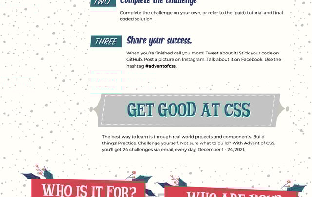Advent of CSS How It Works Preview