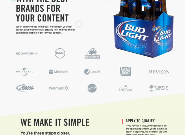 Influencer Plus Client Logo Grid Preview