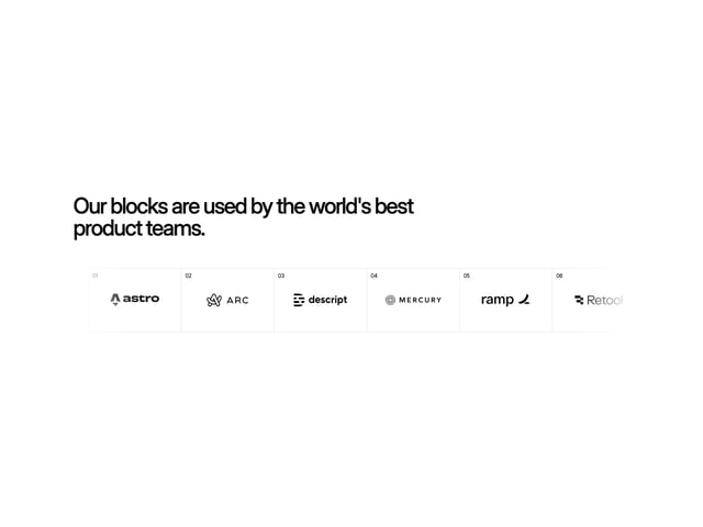 Looking to copy-paste code? We recommend Shadcnblocks