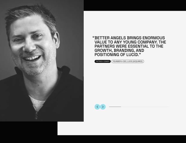 Better Angels Testimonial Slider Preview