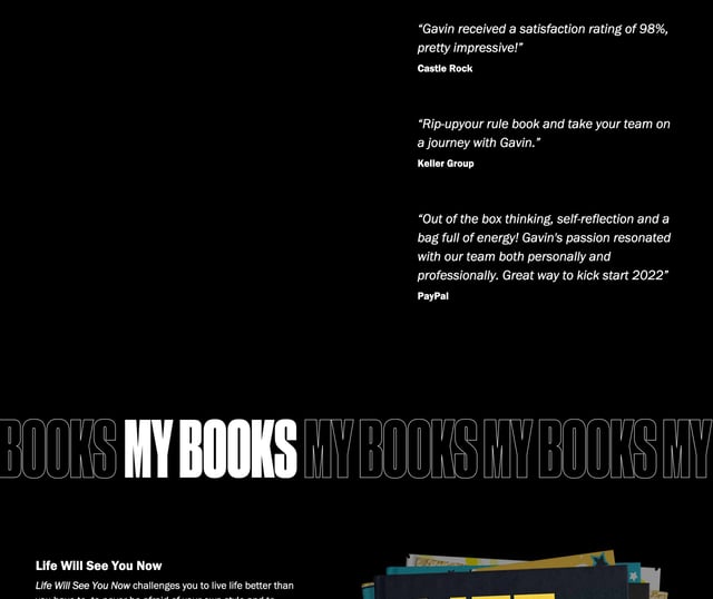 Gavin Oattes Testimonial Slider Preview