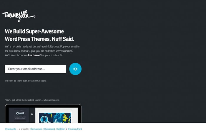 ThemeZilla website preview